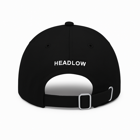 HEADLOW BLACK DAD CAP
